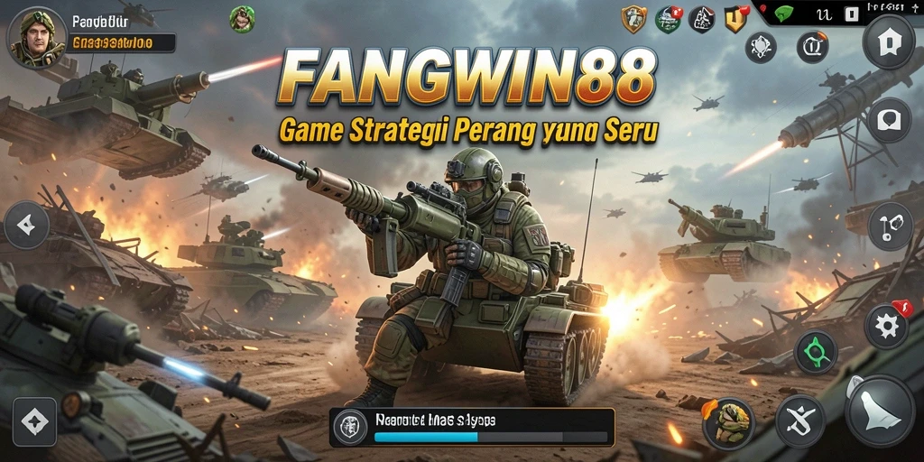 Tampilan gameplay seru dalam FANGWIN88 menunjukkan pertempuran strategis yang mendebarkan.