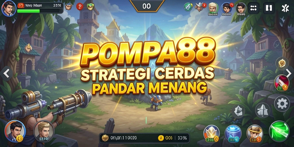 Tangkapan layar POMPA88 menampilkan aksi strategi yang mendebarkan.